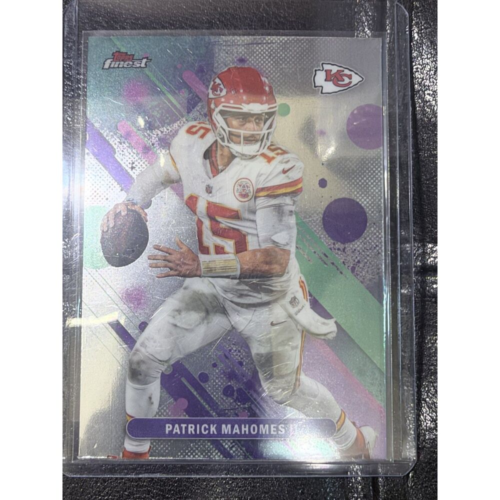 2025 Topps Finest Patrick Mahomes II #58 Kansas City Chiefs